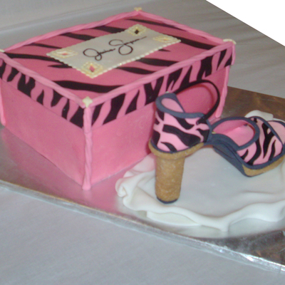 Jessica Simpson Shoe And Box