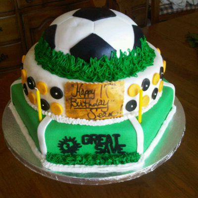Soccer Birthday Cake