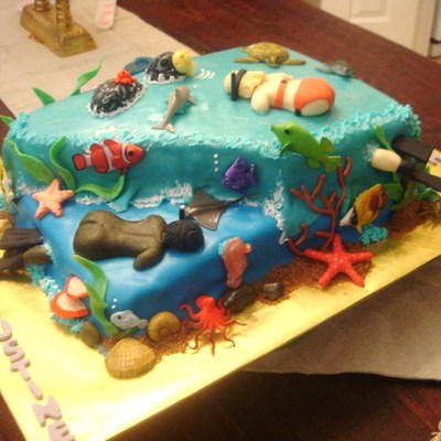 Snorkel Cake