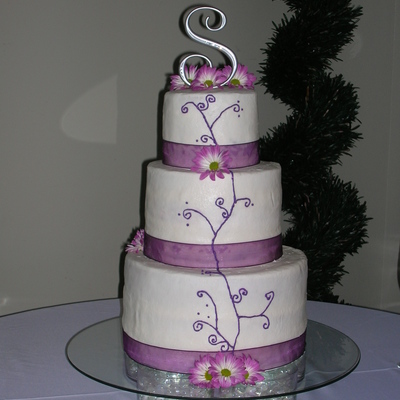 3 Tier Wedding Cake