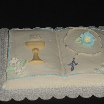 Bible Communion Cake