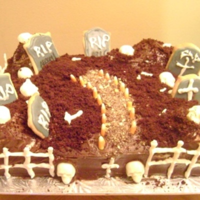Graveyard Cake