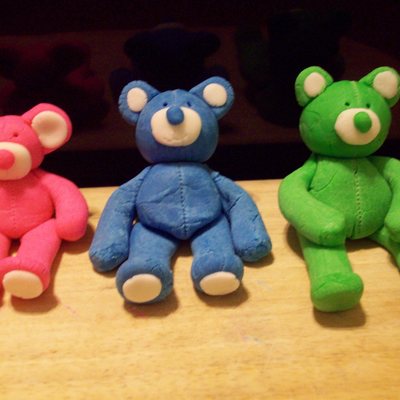 Gumpaste Bears