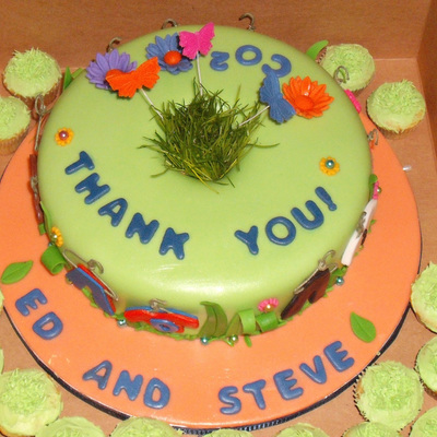 Thank You Cake For Job Interview