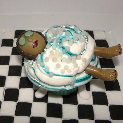 Relaxing In The Bubble Bath