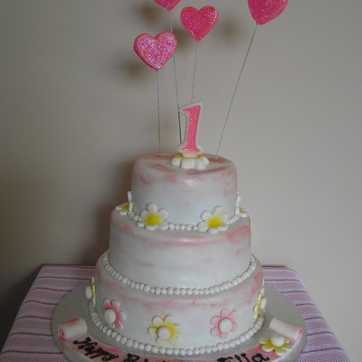 Ella's 1St Birthdaycake