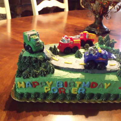 Chuck Truck Cake