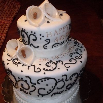 40Th Birthday Cake