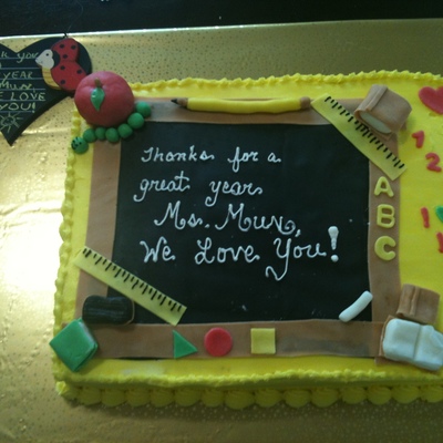 Teacher Cake