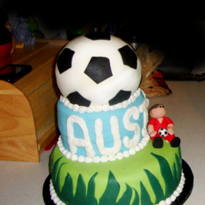 Soccer Birthday Cake
