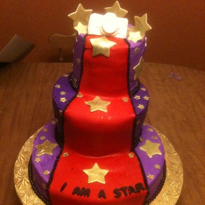 Red Carpet Cake