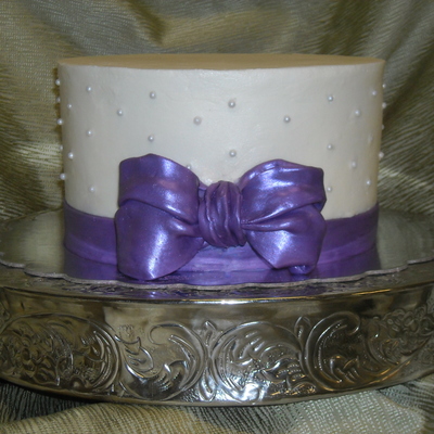 Tiffany's Anniversary Cake