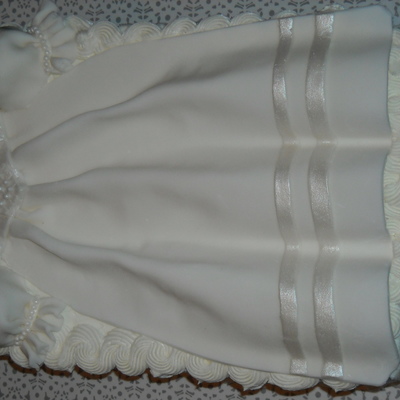 Christening Gown Cake