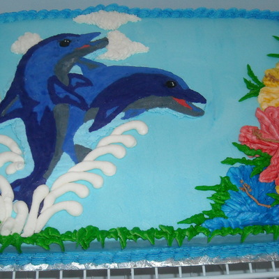 Dolphin Cake