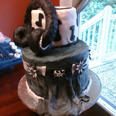 Head Phones Cake!