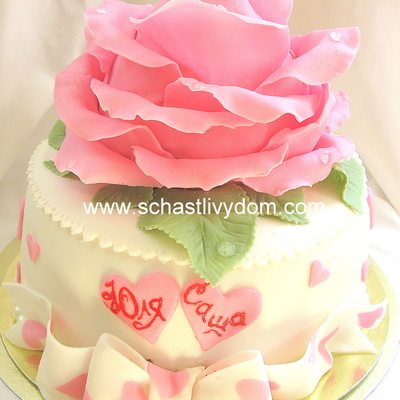 Wedding Cake "rose"