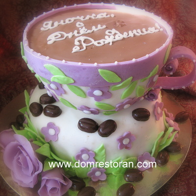 Coffee Cup Cake