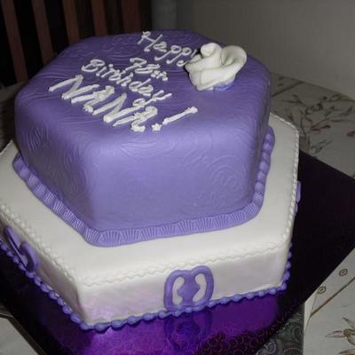 Adinkra Birthday Cake