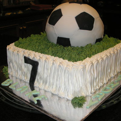 Blake's Soccer Cake
