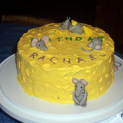 Mouse And "cheese"cake, April 2008