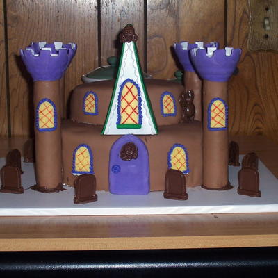 Haunted House Cake, October 2007