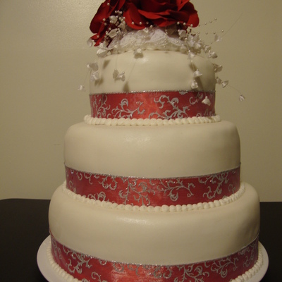 Red And White Wedding