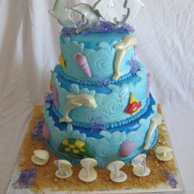 Dolphin Cake