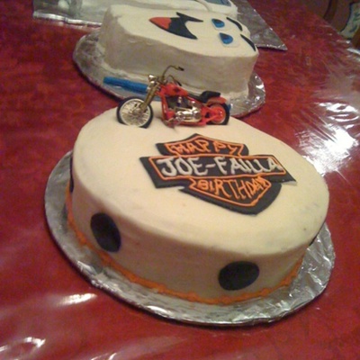 Motorcycle Cake