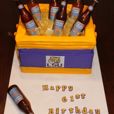 Lsu Ice Chest Cake