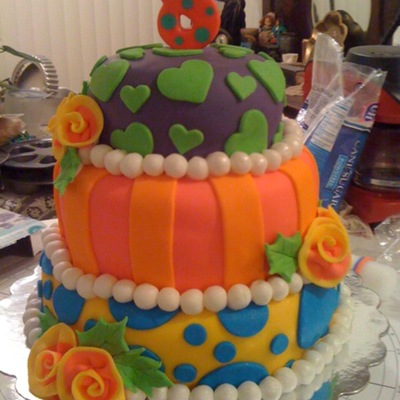 8Th Birthday Cake For My Friends Daughter