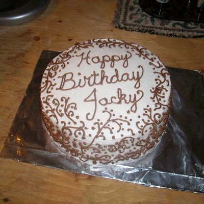 Jacky's 17Th Birthday Cake