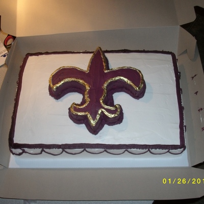 Fleur De Lis Cake