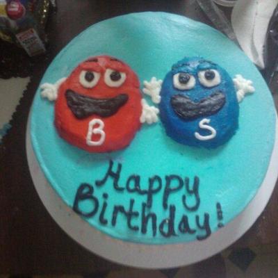 M&m Birthday Cake