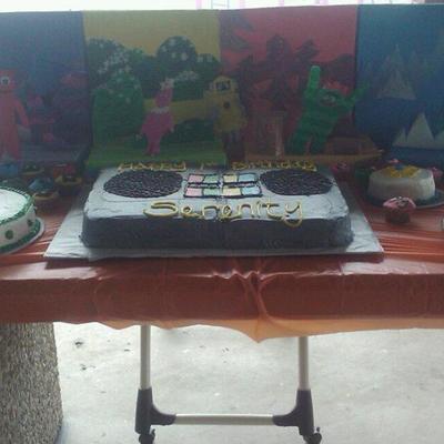 Yo Gabba Gabba Cake