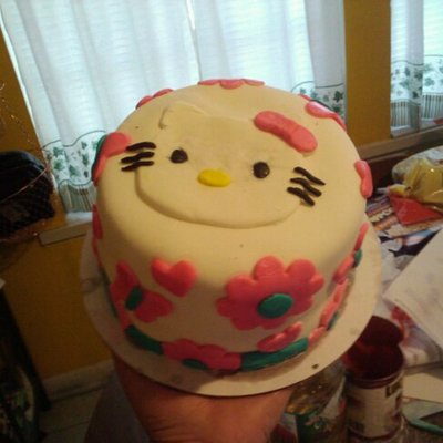 First Time All Fondant Cake