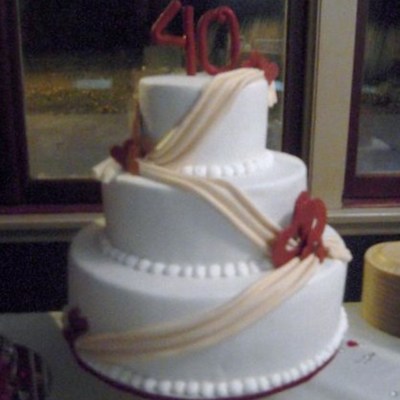 40Th Anniversary- Hearts And Swags