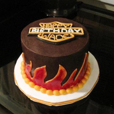 Harley Birthday Cake