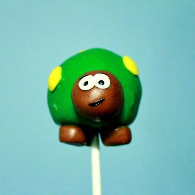Turtle Cake Pops!