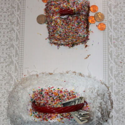 Purse And Coin Purse Cake