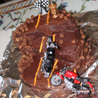 Motorbike Cake