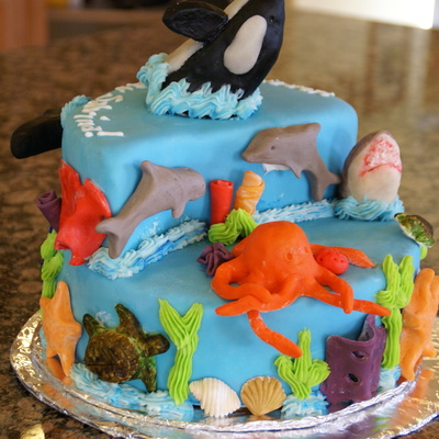Aquarium Cake