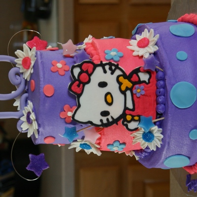 Hello Kitty Birthday Cake