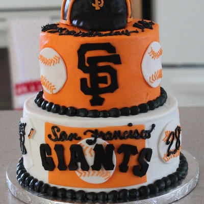 San Francisco Giants Birthday Cake