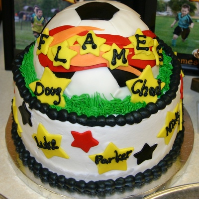Soccer Ball Cake