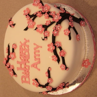 Cherry Blossom Cake