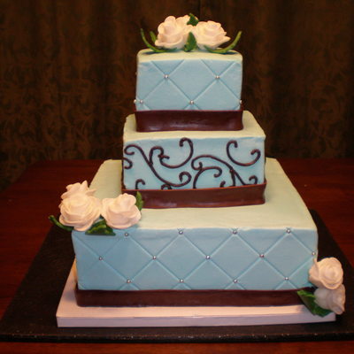 Three Tier Wedding Cake