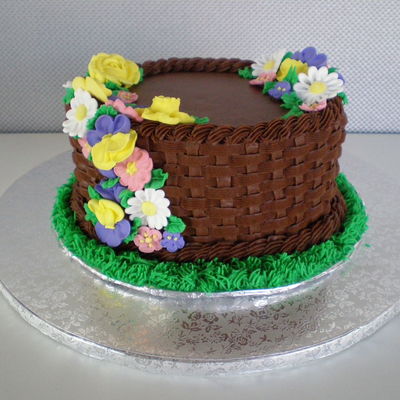 Basket Weave Cake