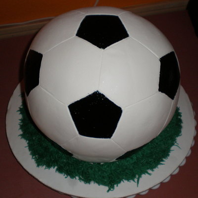 Soccer Ball Cake