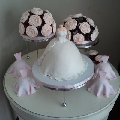 Bridal Party Shower Cake