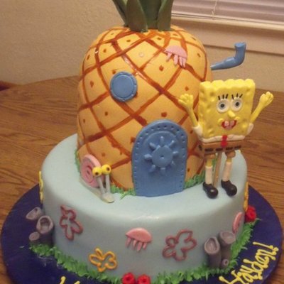 Spongebob Pineapple Cake